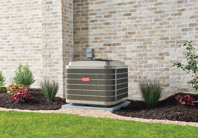 Bryant air conditioning unit installed by Robertson Morrison in Ann Arbor, MI